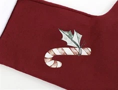 Name It jester red candy cane julesok